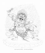 Buddha Buddhism Tattoo Tibetan Kiválasztása Tábla Dorje Channa Sanskrit Se sketch template