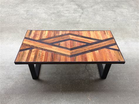 One Of My New Coffee Table Top Designs Reclaimed Lath From Seattle