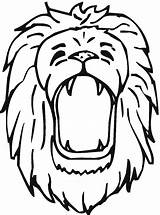 Lion Coloring Pages Drawing Roar Lions Head Clipart Roaring Drawings Kids Roars Clipartbest Printable Gif Choose Board Animal Use Websites sketch template