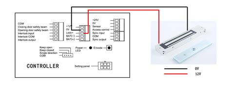 wiring diagram  maglock