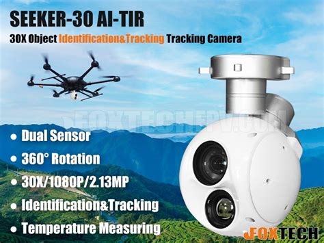 optical zoom p  object identification  tracking gimbal camera  drone uav