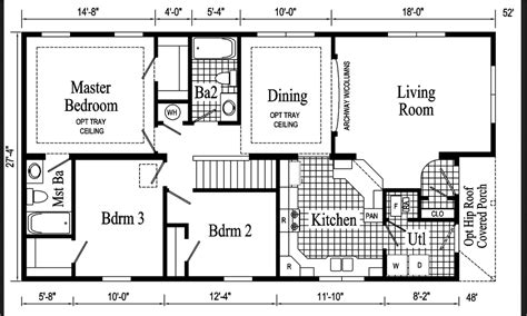 wide mobile home floor plans floorplansclick