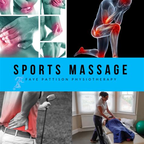 sports massage in chelmsford faye pattison physiotherapy ltd