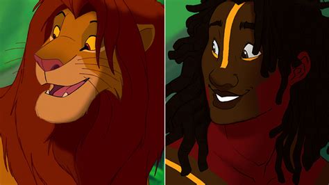 What Would Simba Look Like As A Human Popular Disney