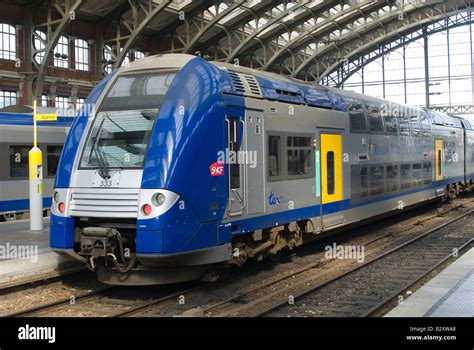sncf regional train ter  lille flandres station france stock photo alamy