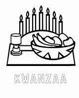 Kwanzaa Printable sketch template