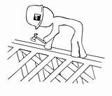Clipart Roof Roofing Library Cartoon sketch template