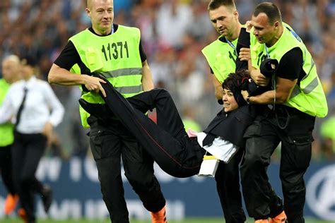 Fifa World Cup Final Interrupted By Pitch Invaders From