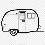 Caravana Mewarnai Campervans Kendaraan Tren Mobil sketch template