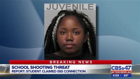 jacksonville teen accused of threatening to shoot up school saying she s connected to isis
