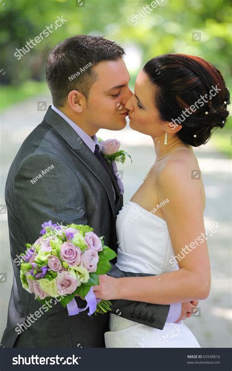 beautiful wedding couple stock photo  shutterstock