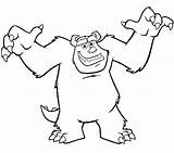 Coloring Pages Inc Monsters Sully Drawing Disney Color Monster Cartoon Sheets Blogthis Email Twitter Choose Board sketch template