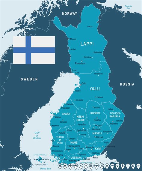 karta oever finland en finlandskarta
