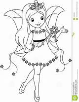 Fairy Coloring Pages Tooth Print Flying Kids Pretty Colouring Printable Colorare Getcolorings Winter Boyama Getdrawings Color Baby çizimleri Principesse Colorings sketch template