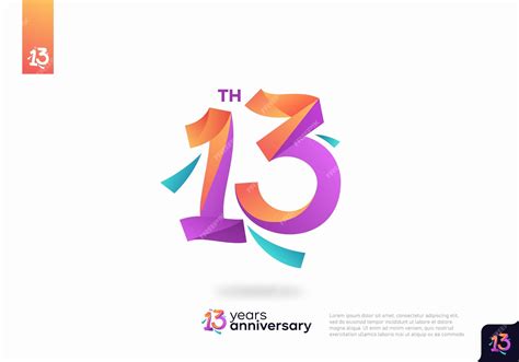 premium vector number  logo icon design  birthday logo number anniversary