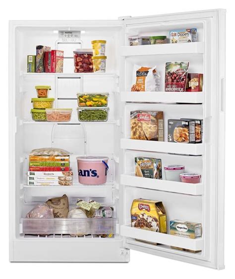 Maytag® 16 0 Cu Ft White Upright Freezer Bunch Finnigan Appliances