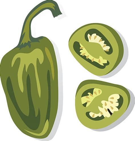 Jalapeno Pepper Clip Art Vector Images And Illustrations
