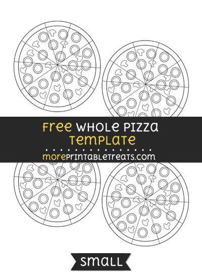 pizza template small  images templates diy crafts crafts