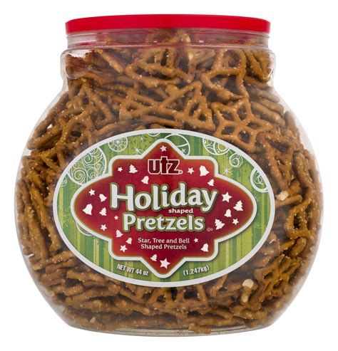 utz holiday shaped pretzels  oz barrel home garden