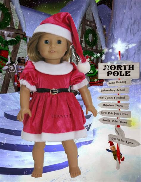 American Girl Doll Clothes Christmas Outfits For 18 Inch