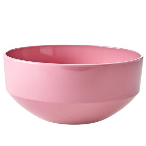 dusty pink large melamine bowl  rice dk vibrant home
