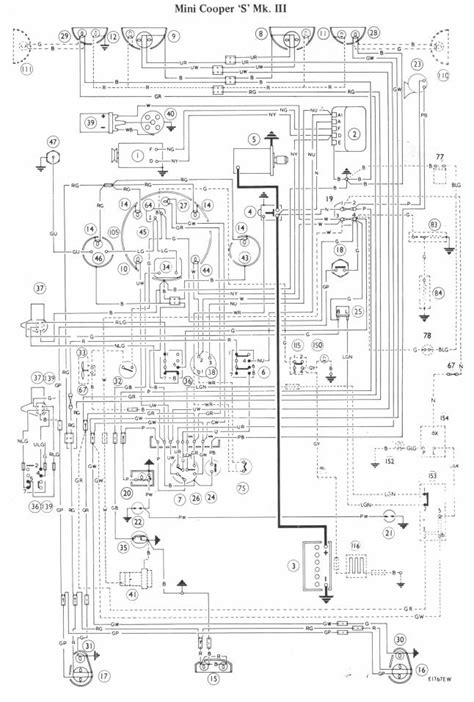 classic mini wiring diagram   auto wiring diagram