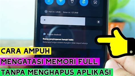 mengatasi memori penuh  menghapus aplikasi  hp samsung