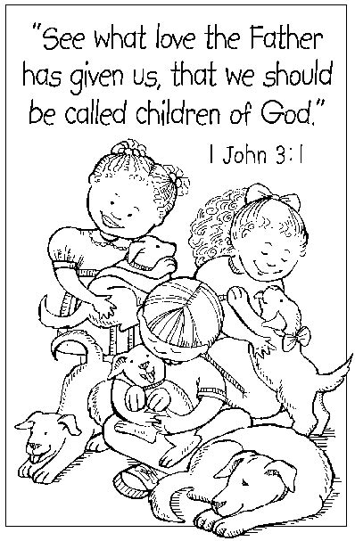 christian coloring pages sources