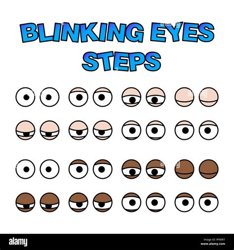 blinking eyes animated