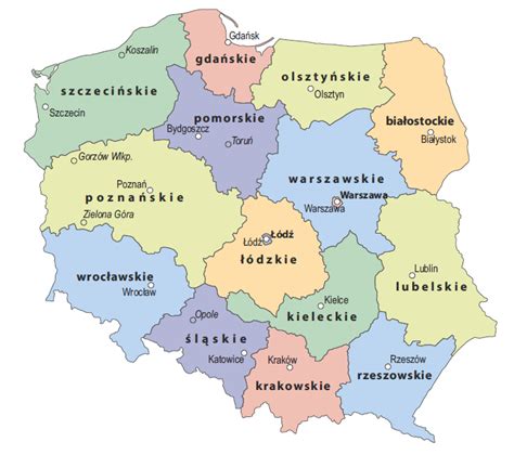 podzialy administracyjne polski   mapy portal statystyczny