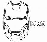 Man Pages Mask Superheroes sketch template