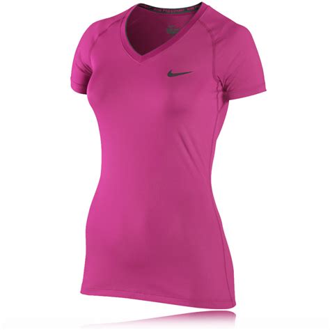 Nike Pro Women S V Neck Ii Short Sleeve T Shirt