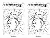 God Coloring Pages Jesus Bible Kids Loves Psalm Storm Preschool Crafts Worksheets Children Calming Calms Library Clipart Printable Tell Everyone sketch template