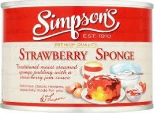 simpsons strawberry sponge brits