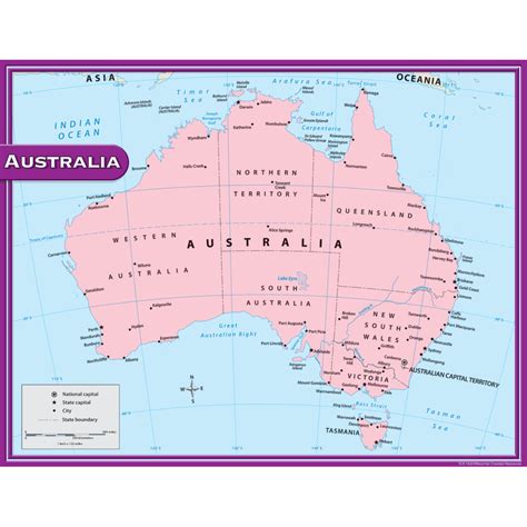 australia map chart tcr teacher created resources