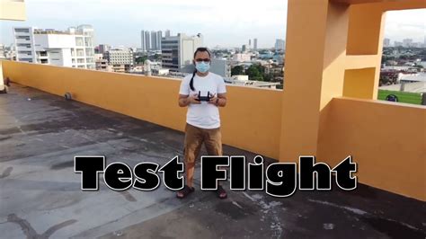 mavic mini  flight test urban setting philippines youtube