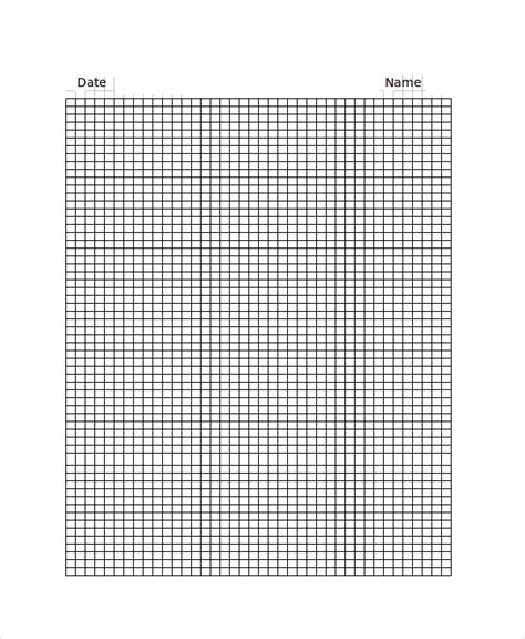 sample graph paper templates   ms word excel psd