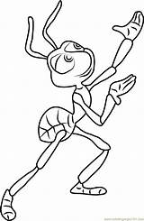 Flik Bugs Coloringpages101 sketch template