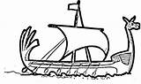 Drakkar Ships Printable Kids Vikings Designlooter Drawings Clipartbest Clicker sketch template