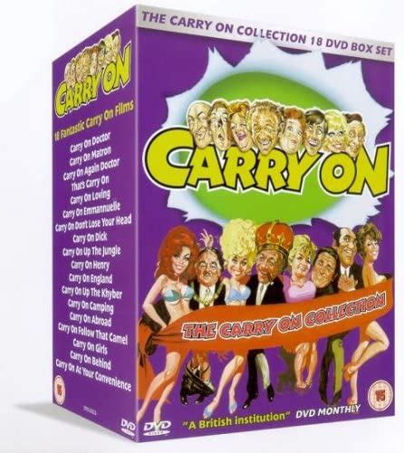 carry on collection [dvd] uk kenneth williams charles