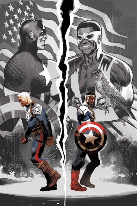 Preview Sam Wilson Captain America 1 By Spencer Acuna