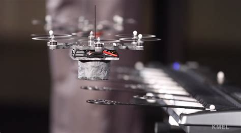 worlds  drone rock band flying robot rockstars performs emblematic songs realitypod