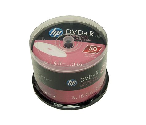 dvd  hp  white printeable  pack