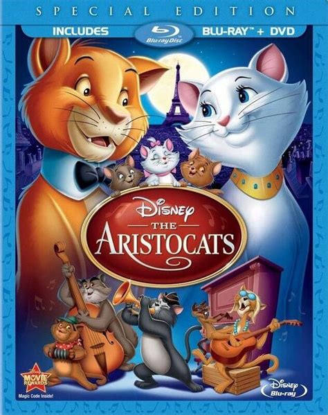 aristocats blu ray dvd disc special edition slipcover disney   ebay