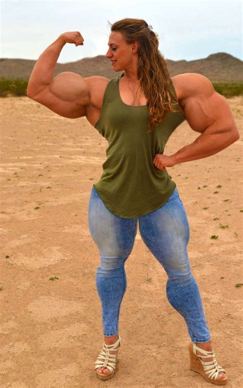 rene checks  bicep  jderril  deviantart muscle women body building women biceps