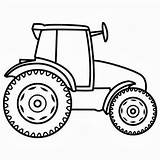 Colorear Tractores Traktor Zeichenvorlage Imagui Deere Maehdrescher Granja Vehiculos sketch template