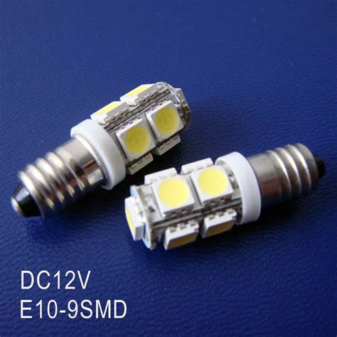 High Quality 12v E10 Led Bulb E10 Warning Signal E10 Pilot Lamp E10