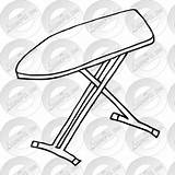 Ironing Board Clipart Drawings Watermark Register Remove Login Lessonpix sketch template