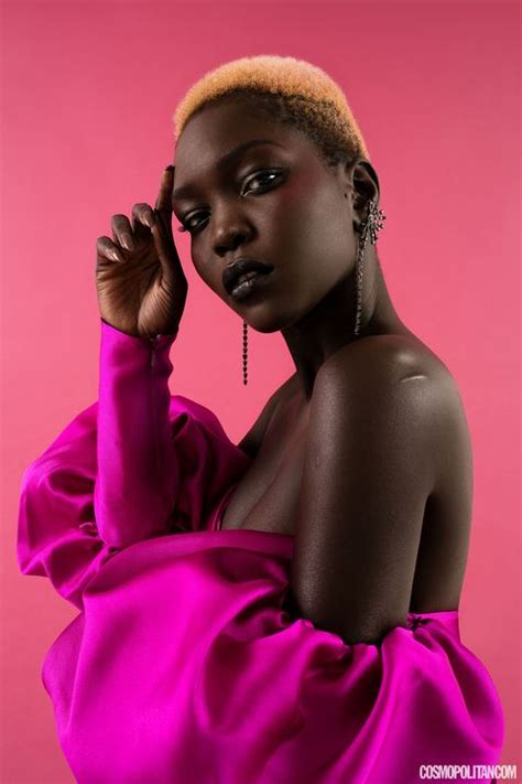 Model Nyakim Gatwech Was Bullied For Being “too Black” Nyakim Gatwech