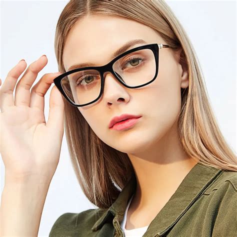 Women Acetate Optical Eyeglasses Stylish Female Spectacles For